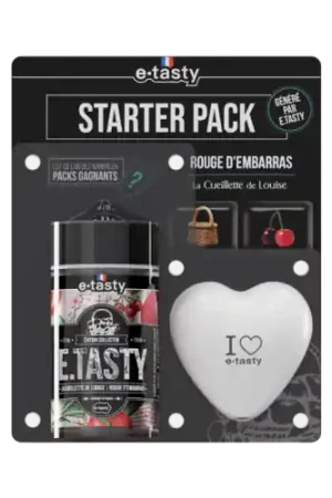 Vente Flash E Liquide ROUGE D'EMBARRAS STARTER PACK 170 ml - E-Tasty