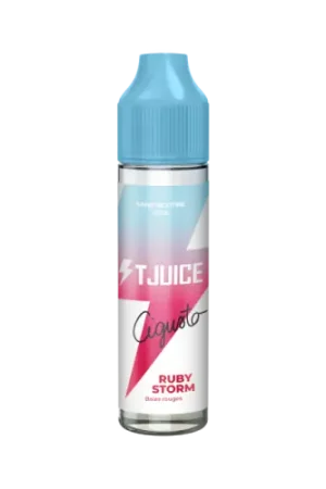 E Liquide RUBY STORM 50 ml - T Juice X Cigusto Nouvelle Collection