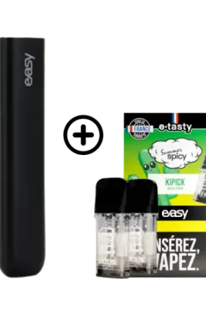 Bon Plan Pack Pod EASY + 2 cartouches Kipick - E Tasty