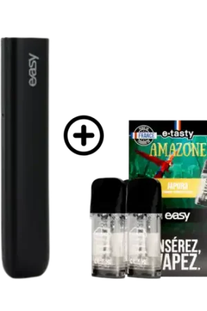 Super Prix Pack Pod EASY + 2 cartouches Japura - E Tasty