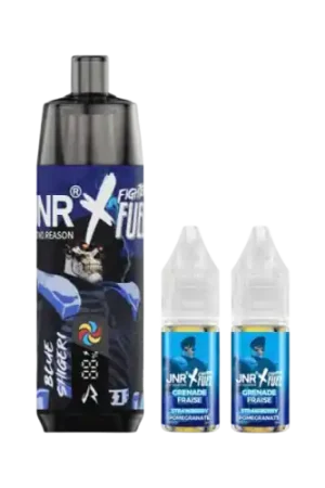 Pod SHISHA PLUS Blue Shigeri  - JNR x Fighter Fuel Vente Flash
