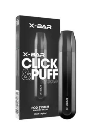 Paiement Sécurisé Kit SOLO CLICK & PUFF + USB Cable - X Bar