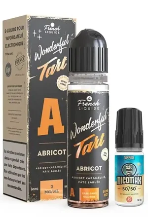 Abricot 60 ml - Wonderful Tart Jusqu’à Épuisement Des Stocks