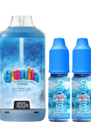 Expédié Aujourd’hui Pod BIG PUFF Tropical Bleu - GRANITA