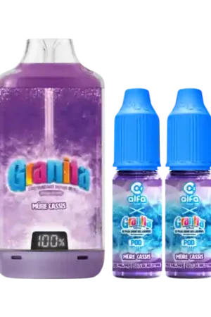 Authentique Pod BIG PUFF Mure Cassis - GRANITA