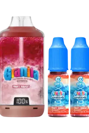 Promotion Pod BIG PUFF Fruits Rouges - GRANITA