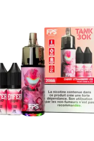 Pod Tank 30K ENFER Cherry Strawberry Ice - FPS Pas Cher