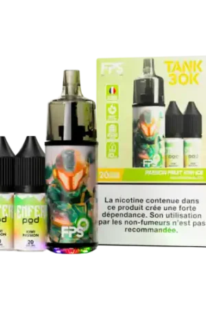 Pod Tank 30K ENFER Passion Fruit Kiwi - FPS Promotion Saisonnière