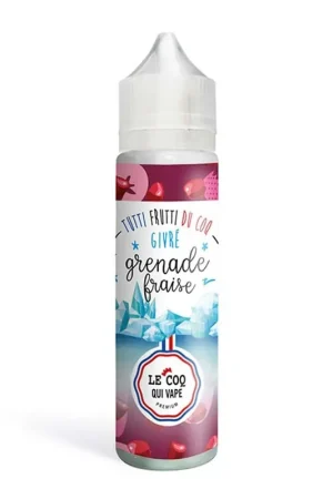 Satisfait Ou Remboursé Grenade Fraise Givré 50 ml Tutti Frutti - Le Coq Qui Vape
