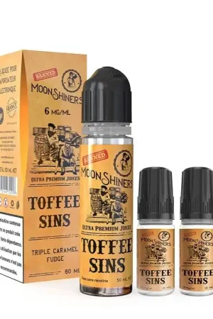 Toffee Sins 60 ml - Moonshiners Petit Prix