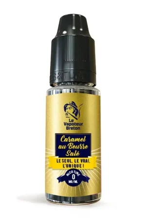 Nouveauté Caramel Beurre Salé 10 ml - Le Vapoteur Breton