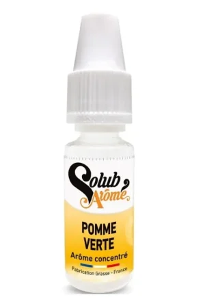 Concentré Pomme Verte 10 ml - Solubarome Retour Gratuit