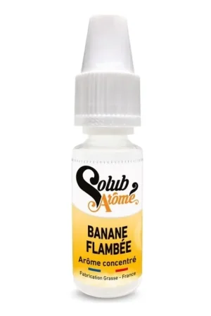 Solde Concentré Banane Flambée 10 ml - Solubarôme