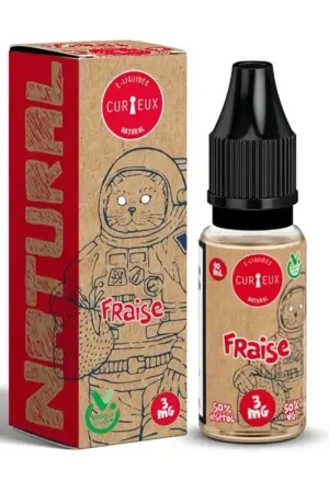 Acheter En Ligne Fraise 10 ml Natural - Curieux