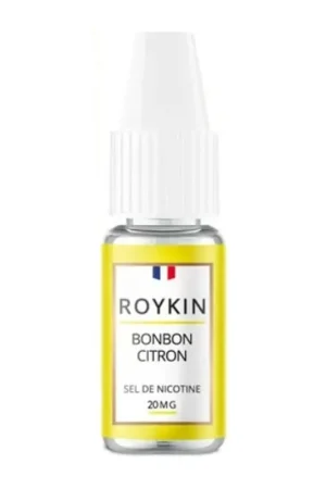 Bonbon Citron Sel de Nicotine 10 ml - Roykin Promotion Saisonnière
