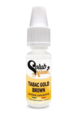 Arôme Classic Gold Brown 10 ml - Solubarôme Affaire À Saisir