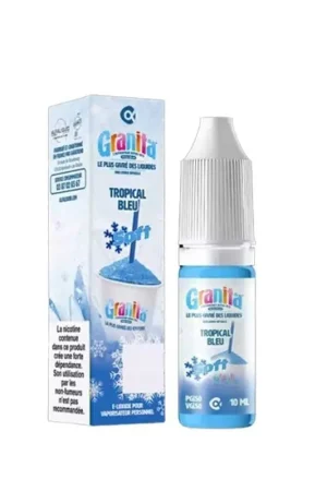 Tropical Bleu 10 ml - Granita Soft by Alfaliquid Pas Cher