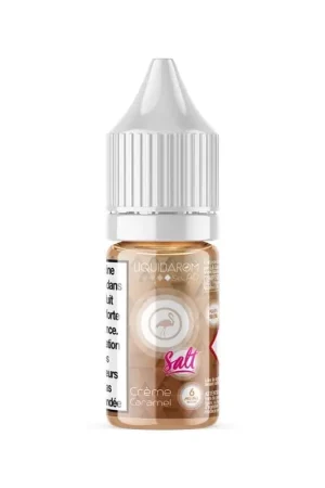Vente Directe Crème Caramel 10 ml Sel de Nicotine - LiquidArom