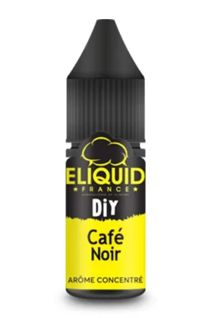 Arôme Concentré Café Noir 10 ml - Eliquid France Satisfait Ou Remboursé