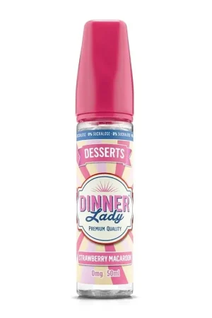 Strawberry Macaroon 50 ml - Dinner Lady Super Prix