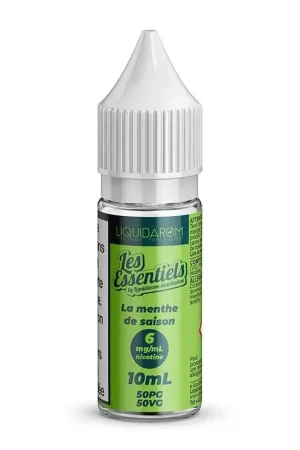 Produit De Marque La Menthe De Saison 10 ml - Les Essentiels By LiquidArom