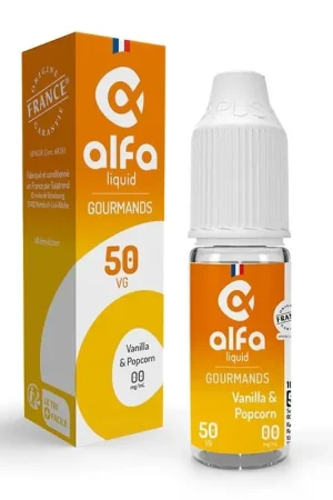 Vanilla & Popcorn 50/50 10 ml (Instinct Gourmand) - Alfaliquid Prix Choc