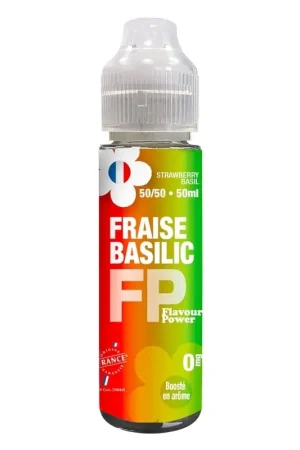 Acheter Direct Fraise Basilic 50 ml - Flavour Power