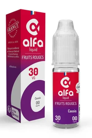 Top Vente Cassis 70/30 10 ml - Alfaliquid