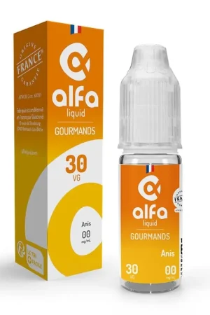 Achetez Aujourd’hui Anis 70/30 10 ml - Alfaliquid