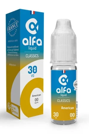 American 70/30 10 ml - Alfaliquid Super Prix