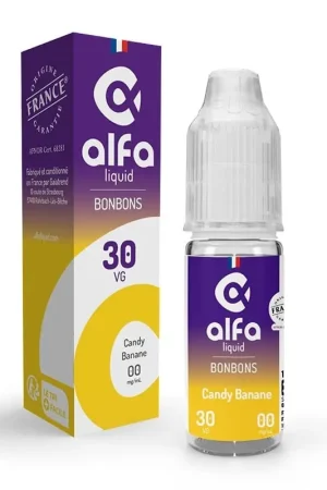 Solde Candy Banane 70/30 10 ml - Alfaliquid